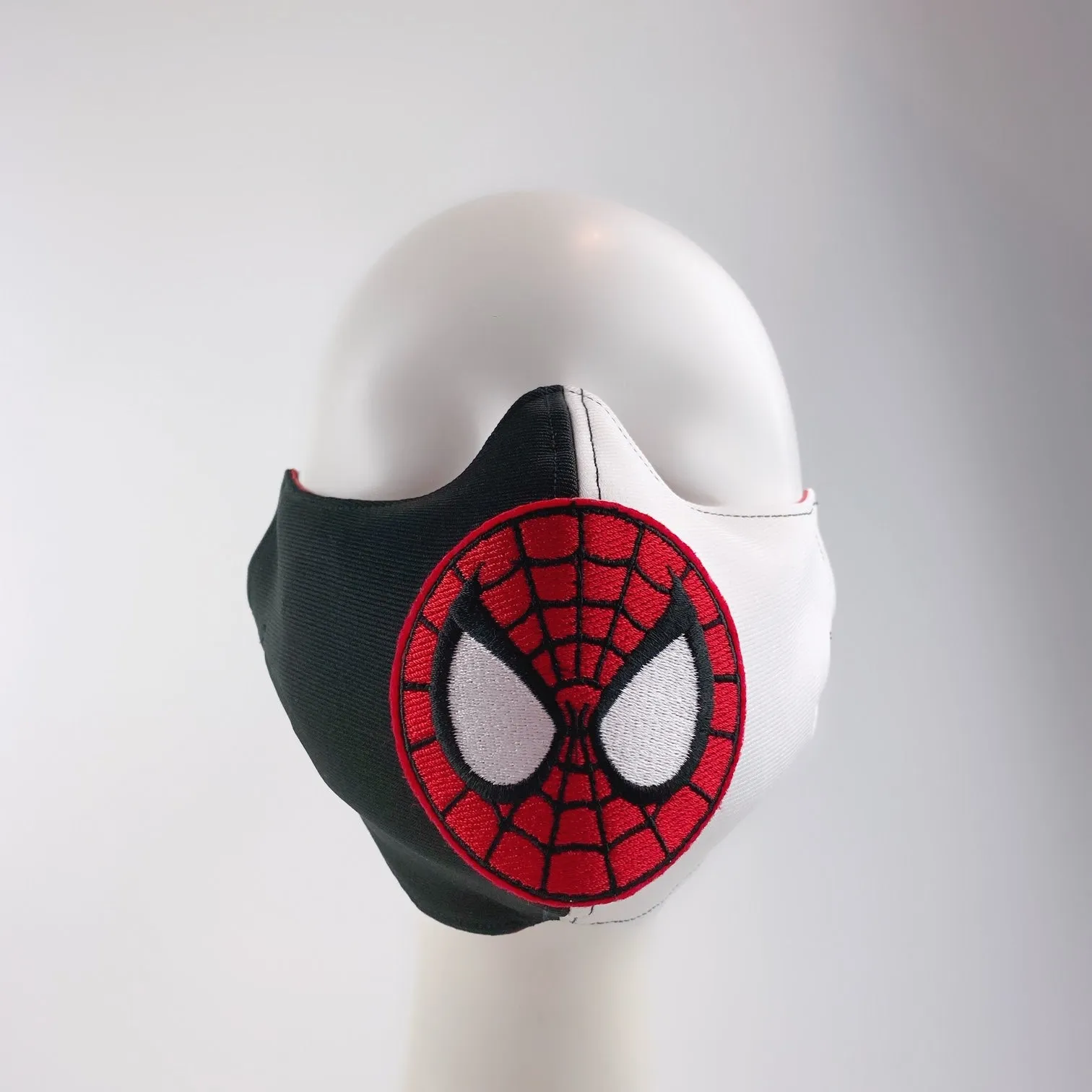 Mask 4 Protect Face Mask Spider Man Contrast Black & White