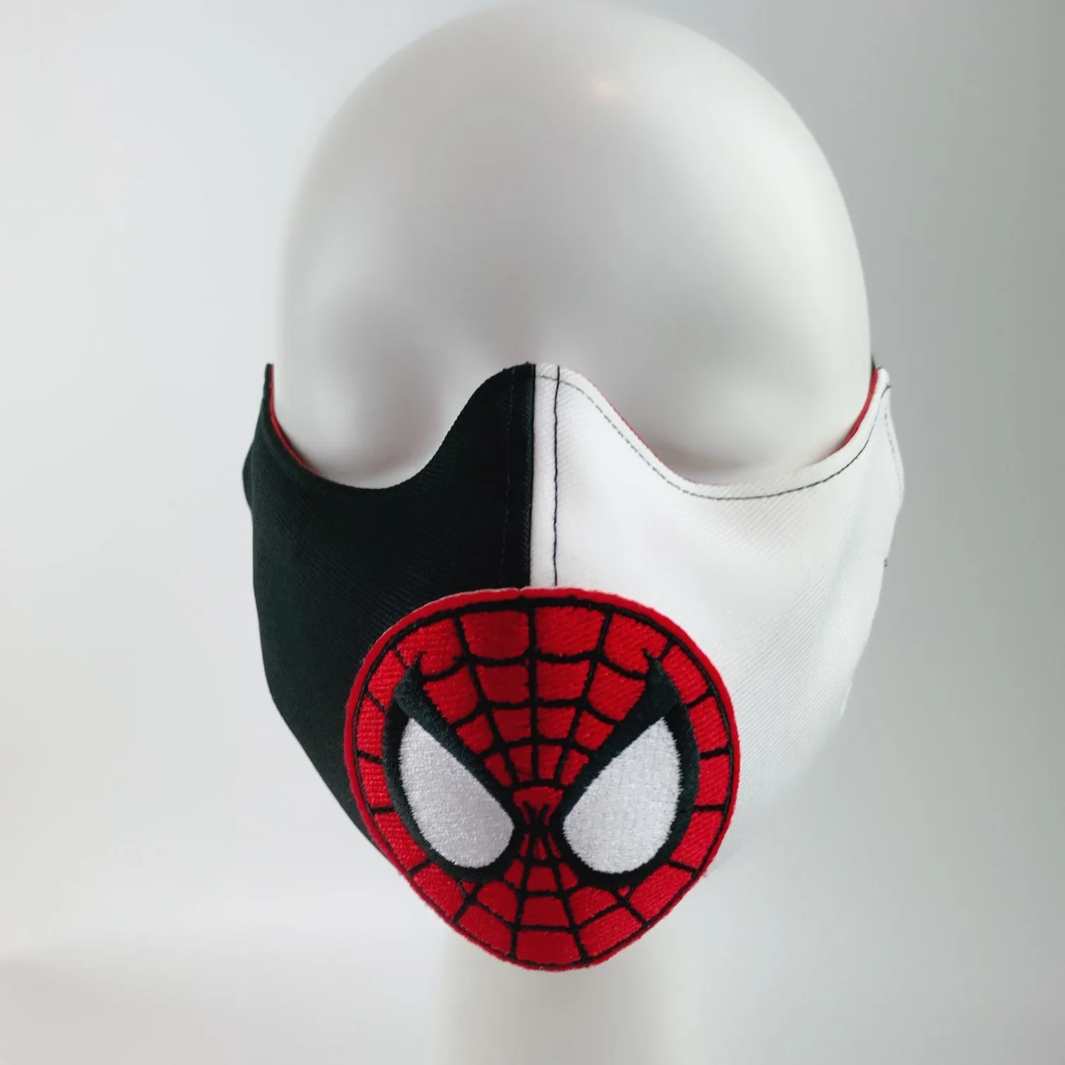 Mask 4 Protect Face Mask Spider Man Contrast Black & White