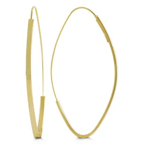 Minimalist Oversized Hoop Earring