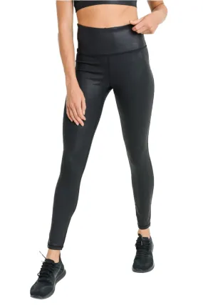 Mono B Foil High Waist Leggings APH6119 and Plus