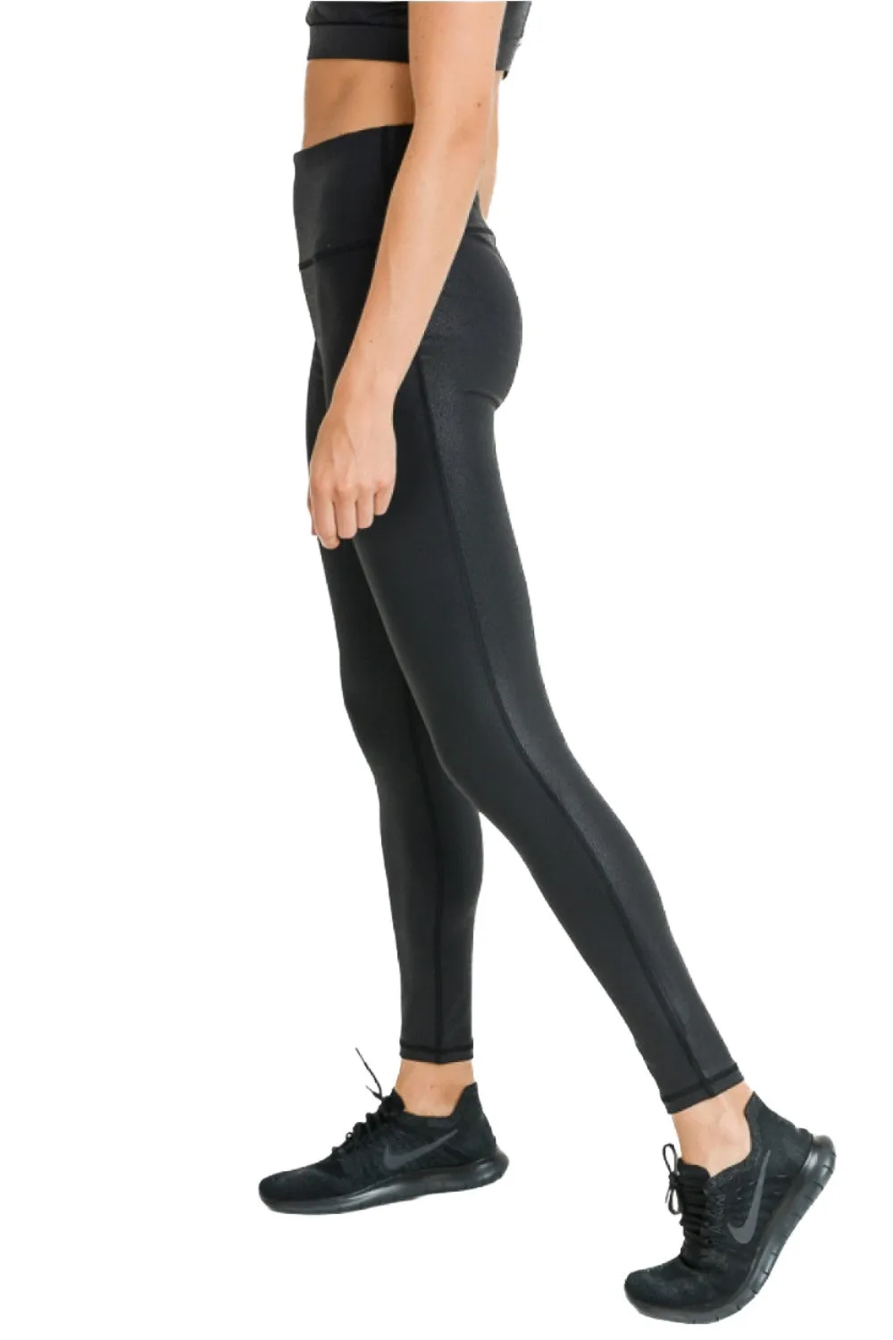 Mono B Foil High Waist Leggings APH6119 and Plus