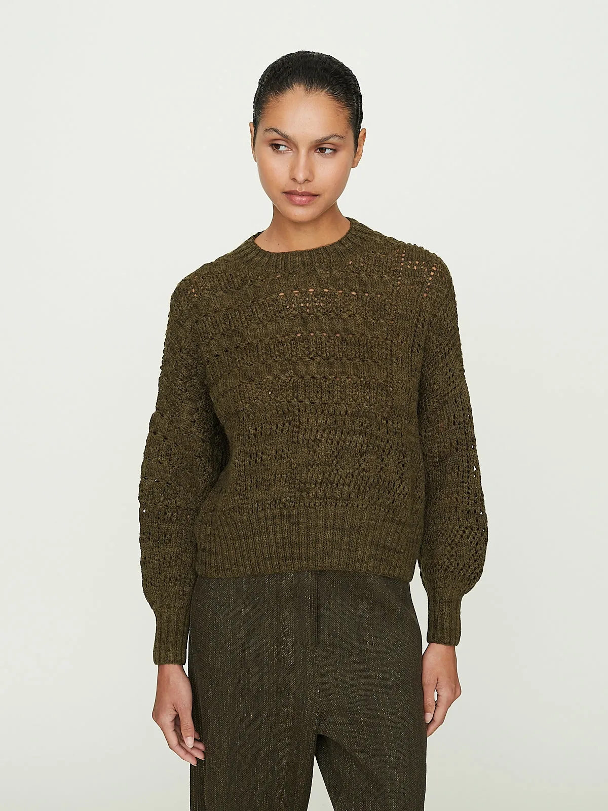 Mosaic Sweater in Nutria