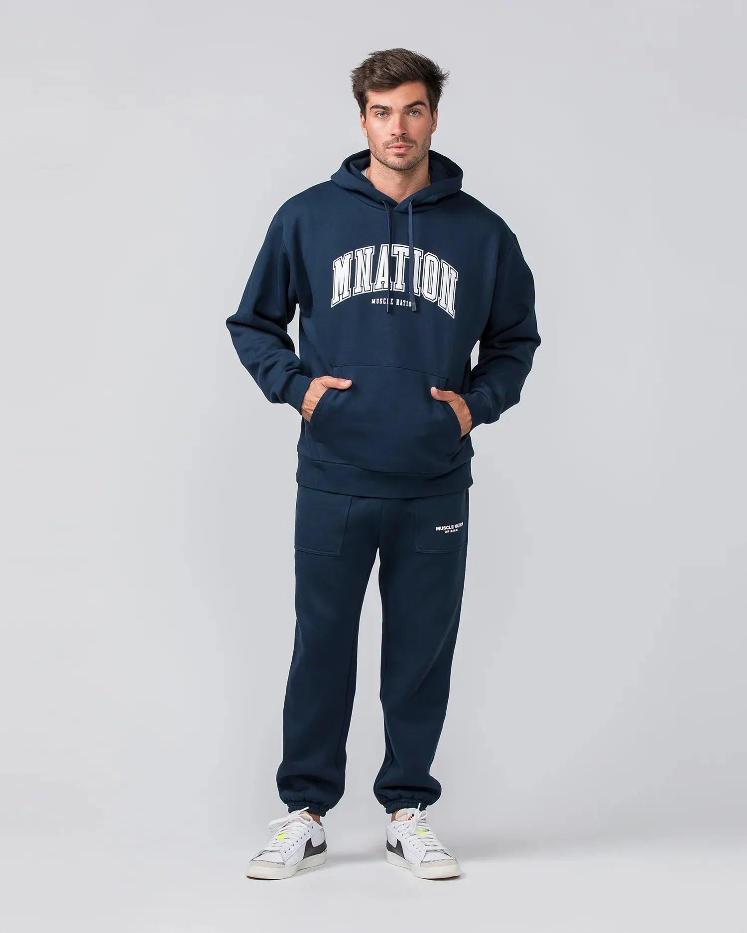 Muscle Nation | Worldwide Trackies - Navy