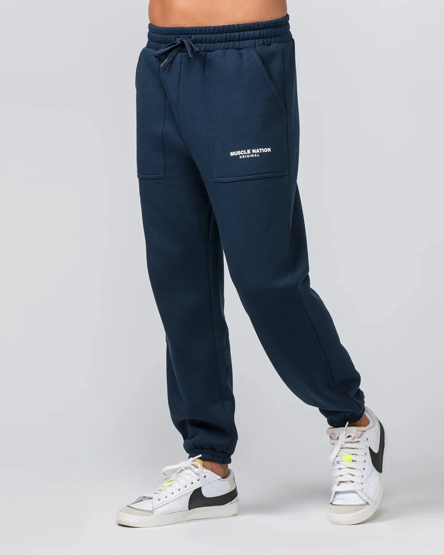 Muscle Nation | Worldwide Trackies - Navy