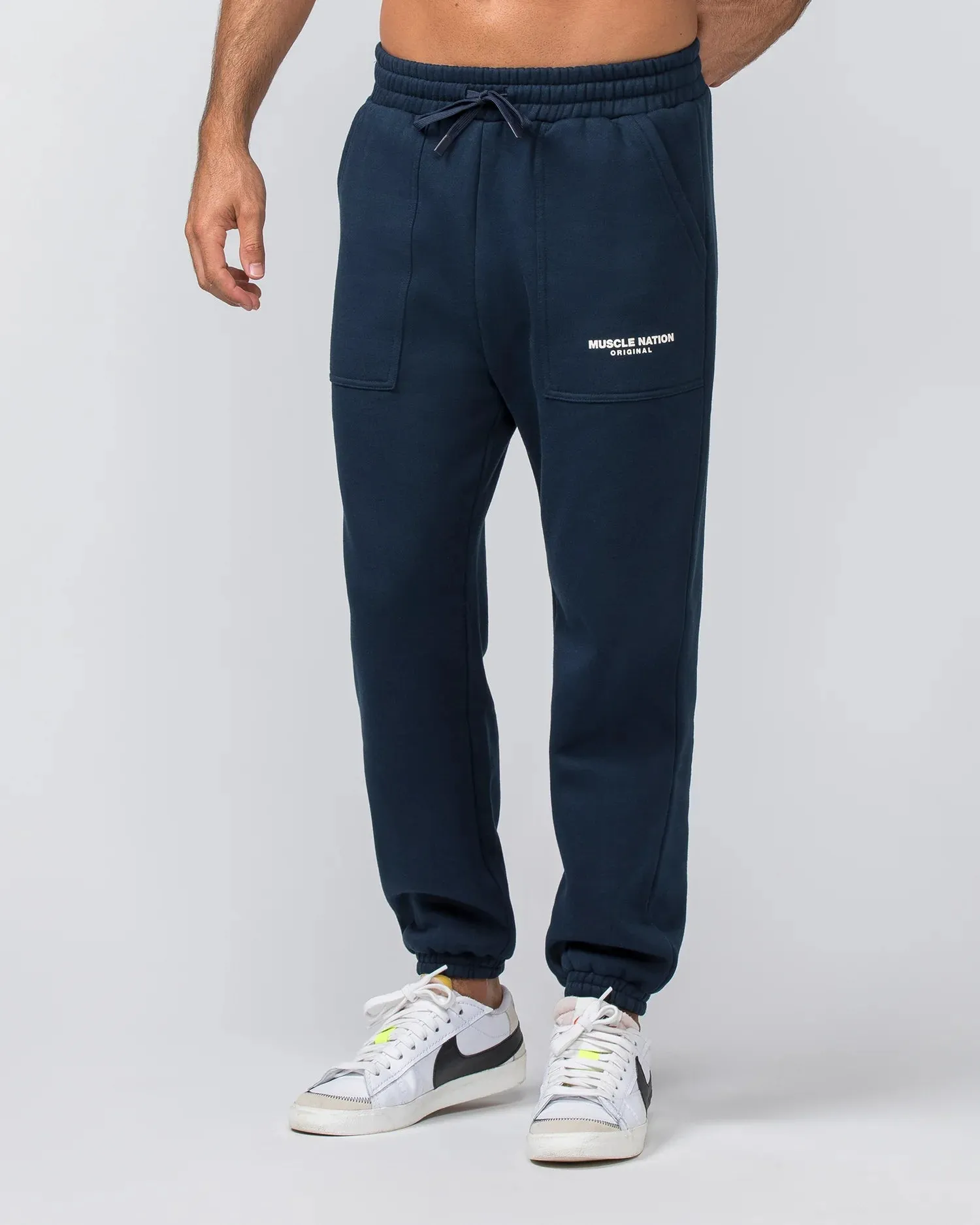 Muscle Nation | Worldwide Trackies - Navy