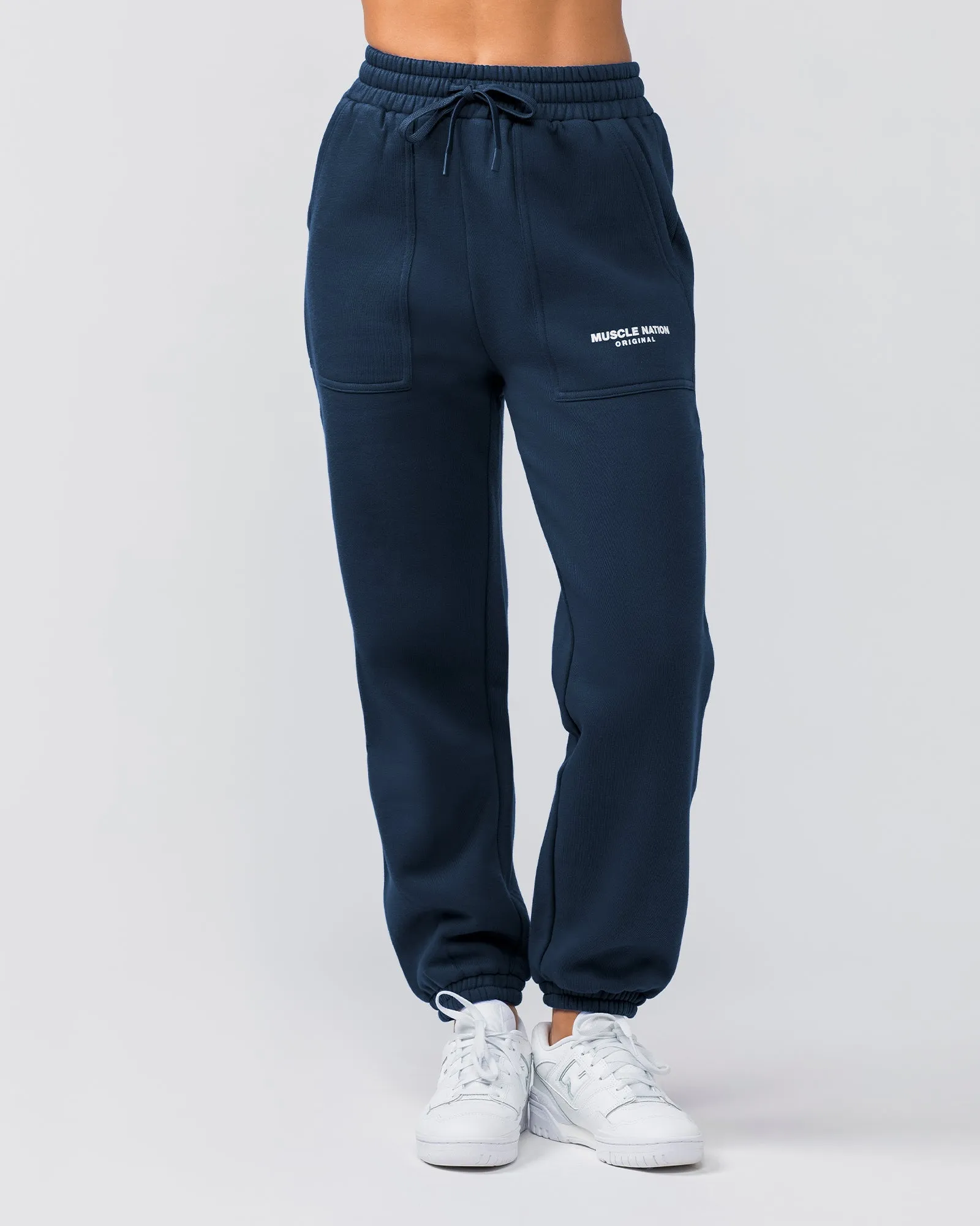 Muscle Nation | Worldwide Trackies - Navy