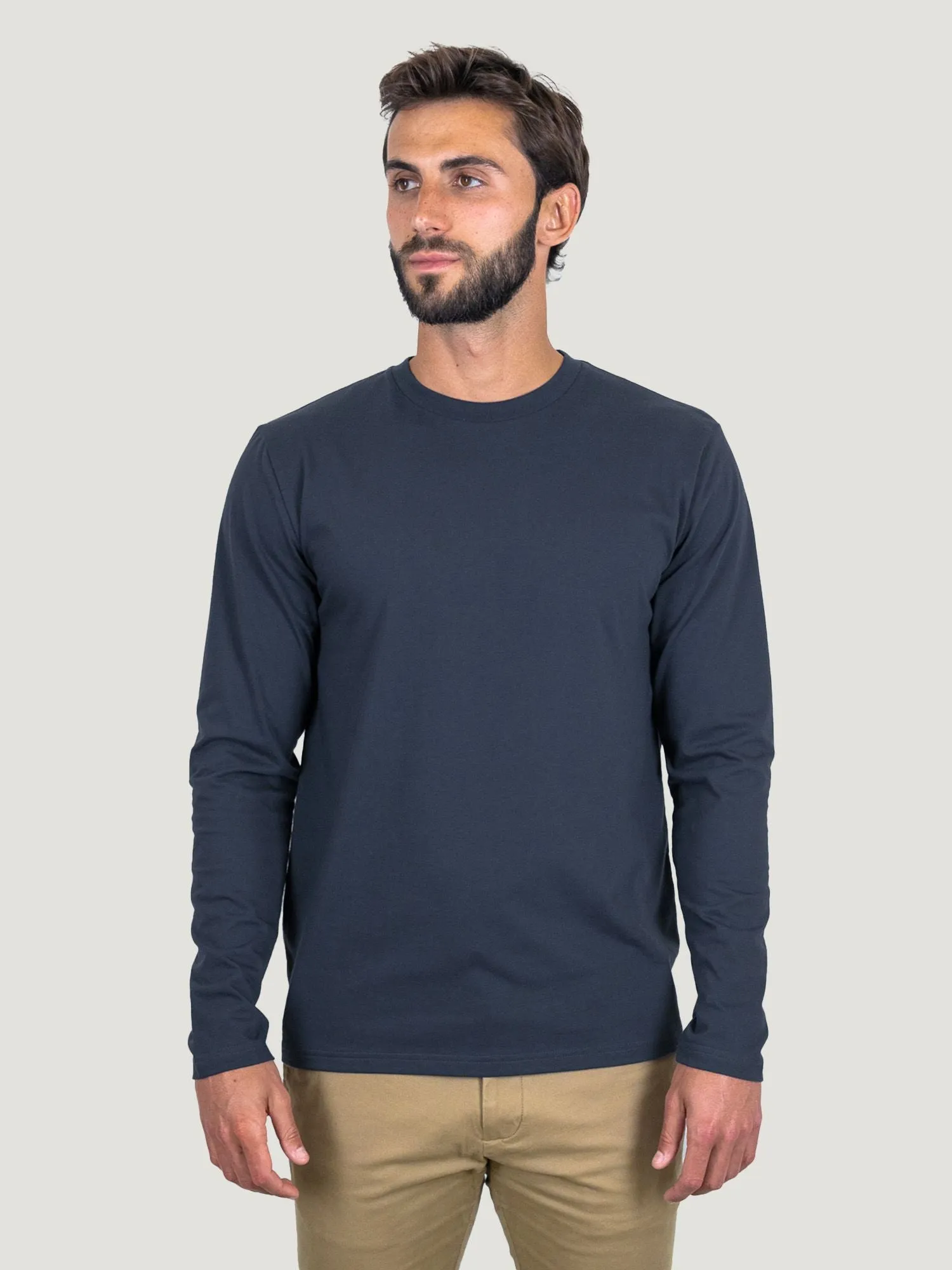 Odyssey Blue Long Sleeve Crew Neck