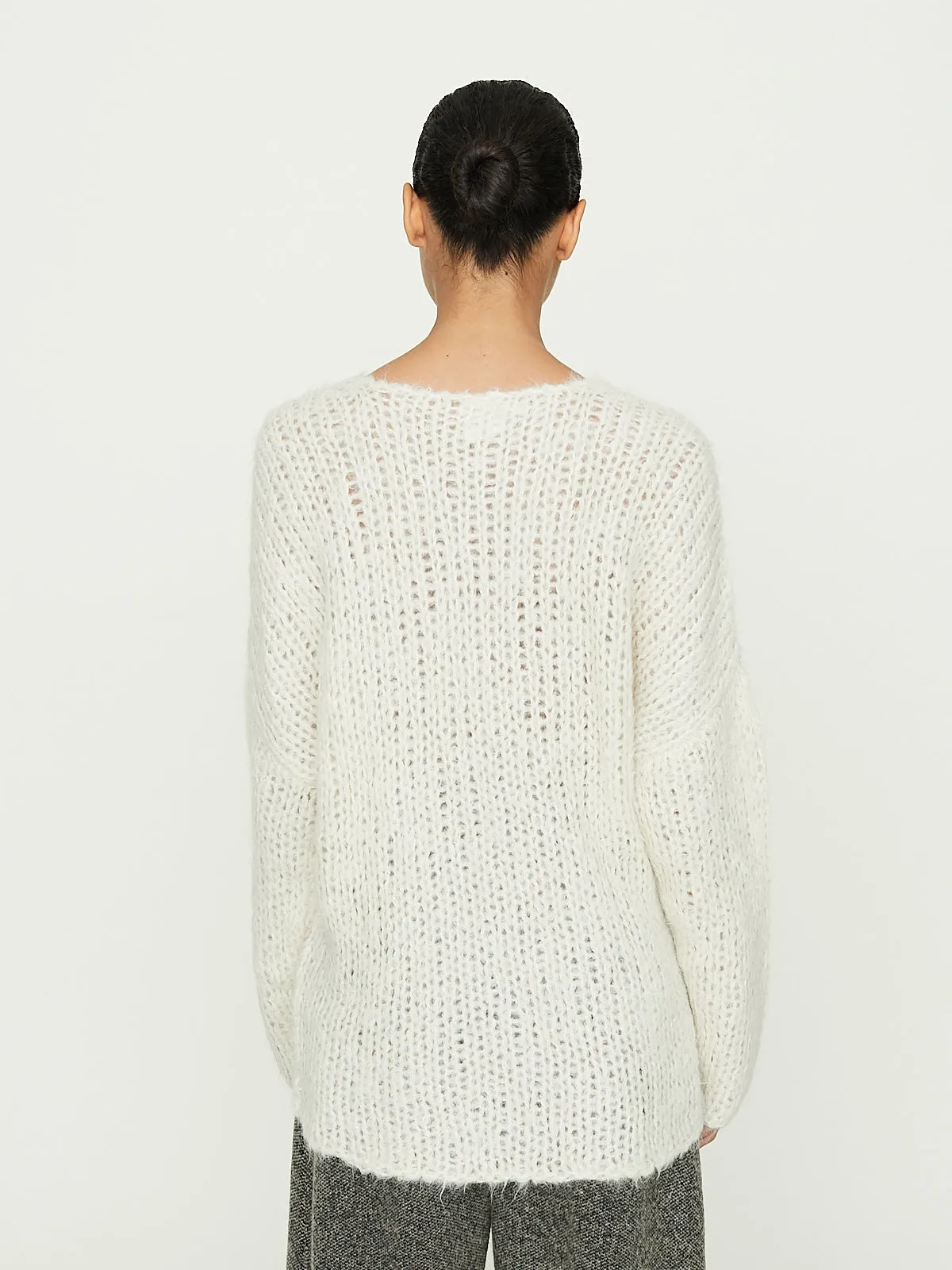 Oversized Sweater in Natural