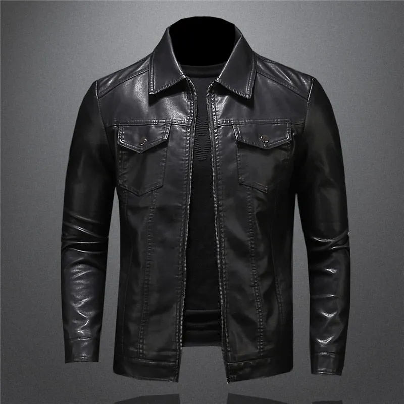 Pankraz - Classic Leather Jacket