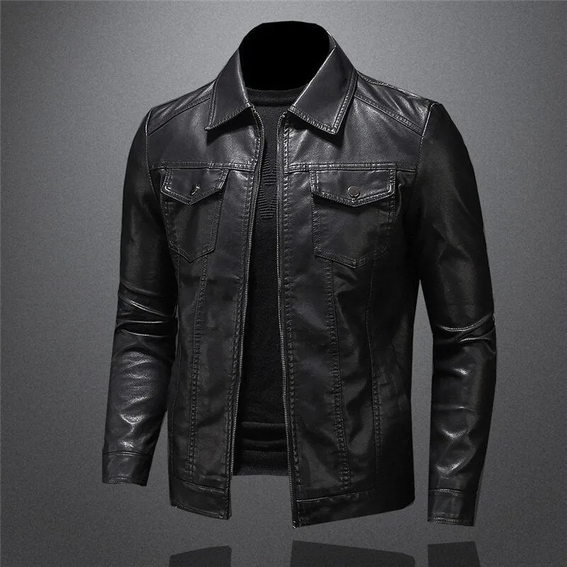 Pankraz - Classic Leather Jacket