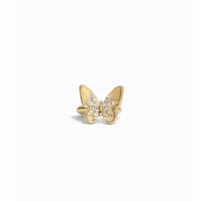 Pavé Butterfly Ear Cuff