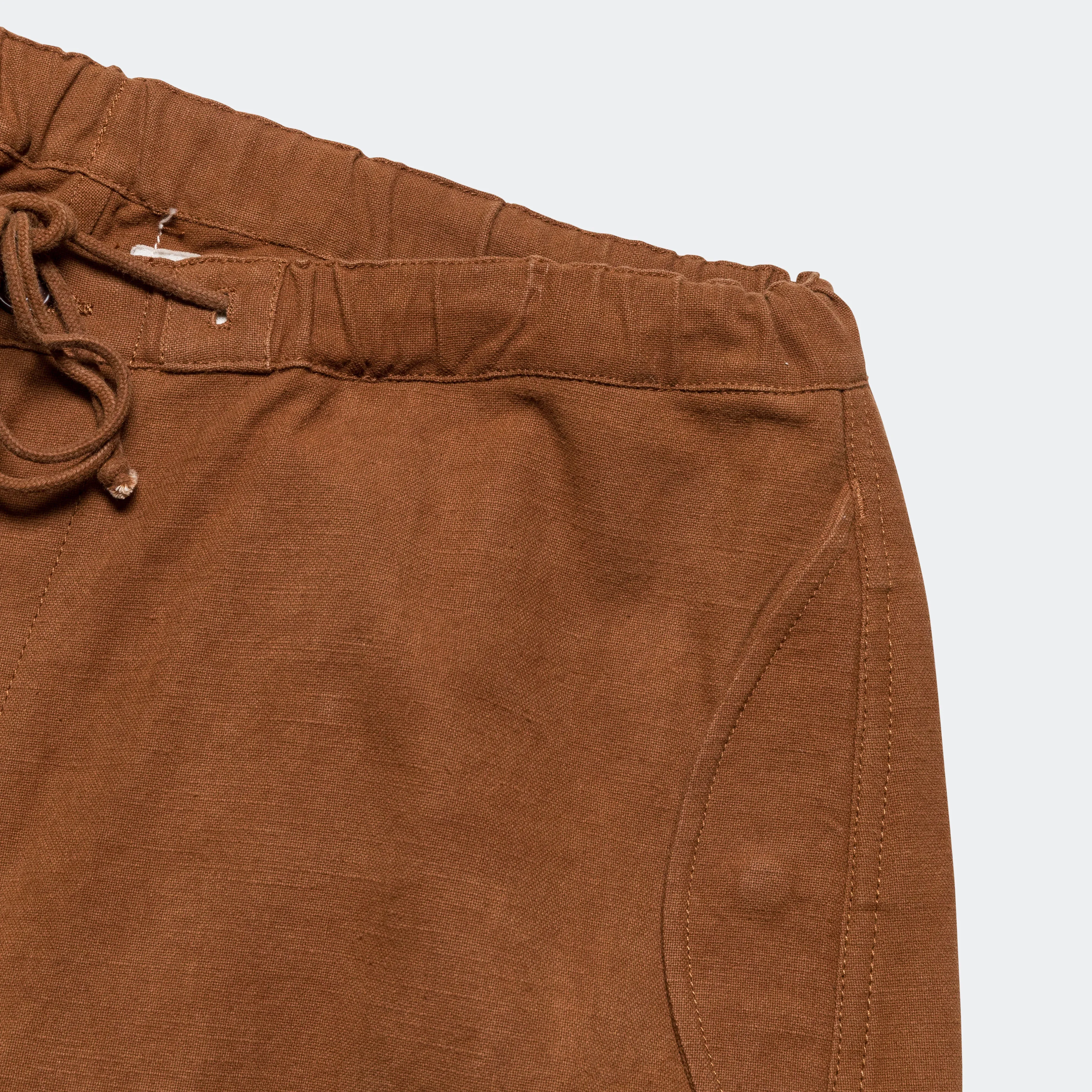 Peace Pants - Bark Brown Slub