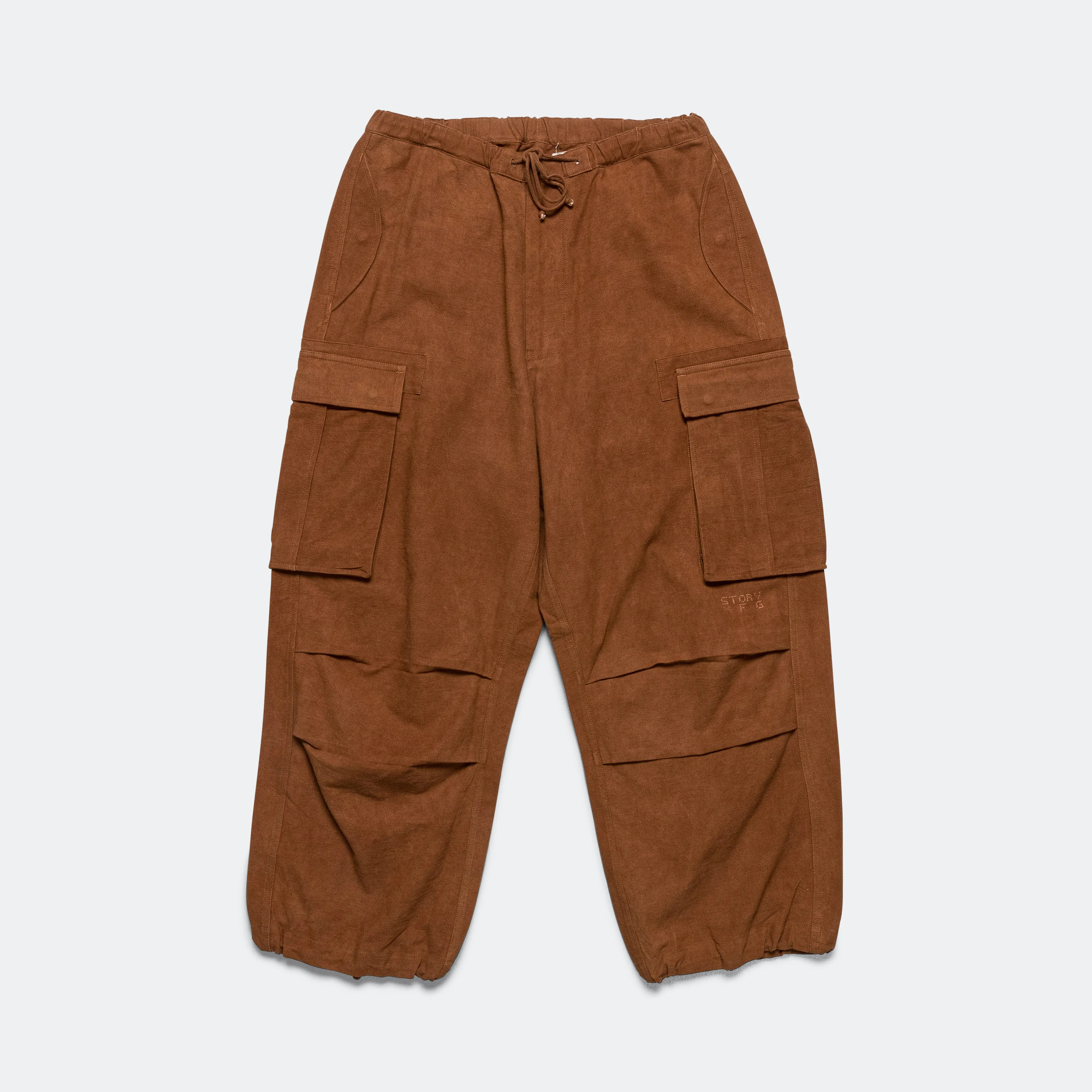 Peace Pants - Bark Brown Slub