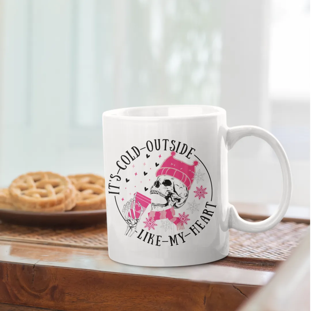 Personalized Coffee Mug - Cold Heart - 325ml