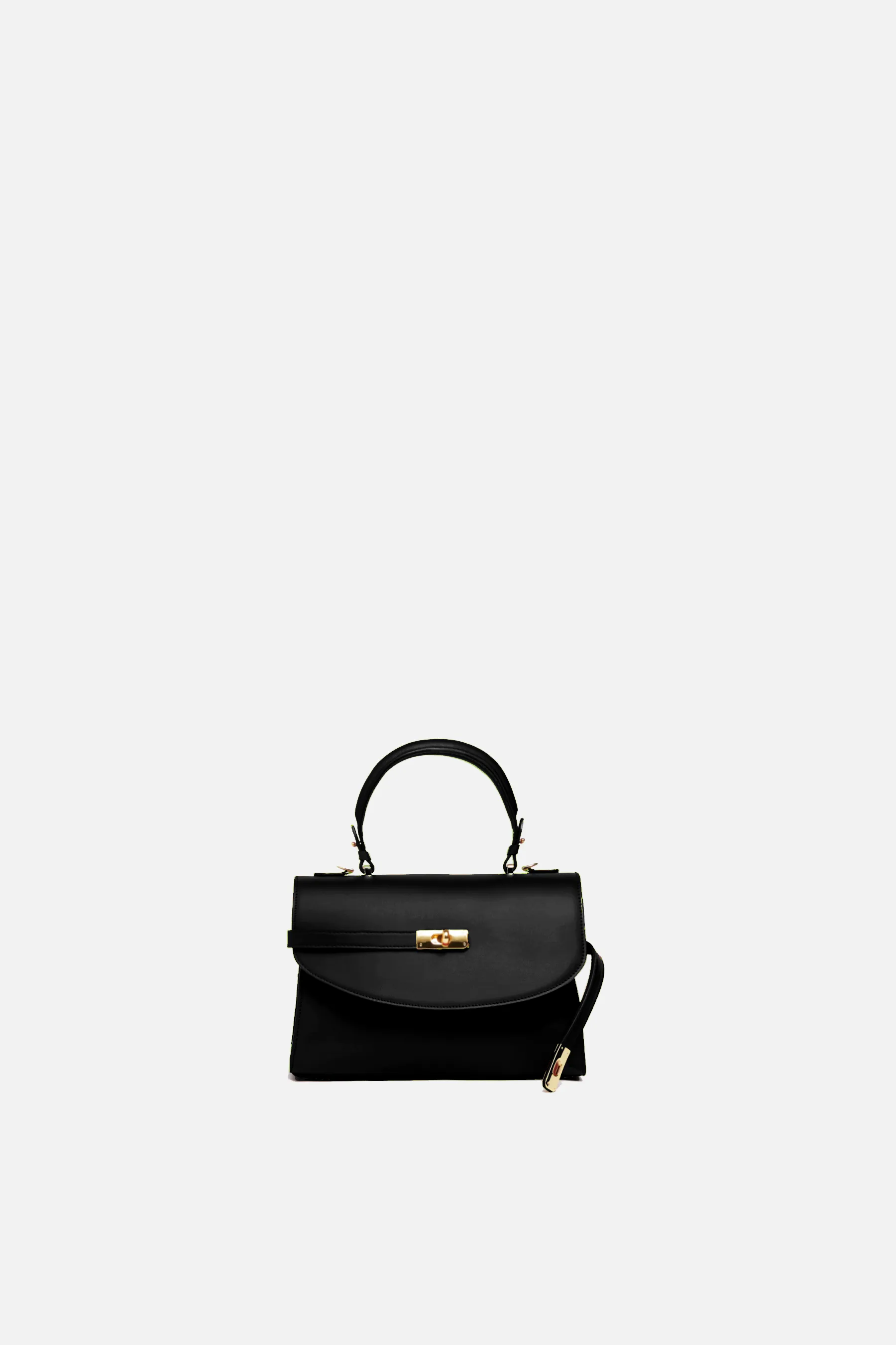 Petite New Yorker Bag in Astoria Noir Black - Gold Hardware - WAITLIST