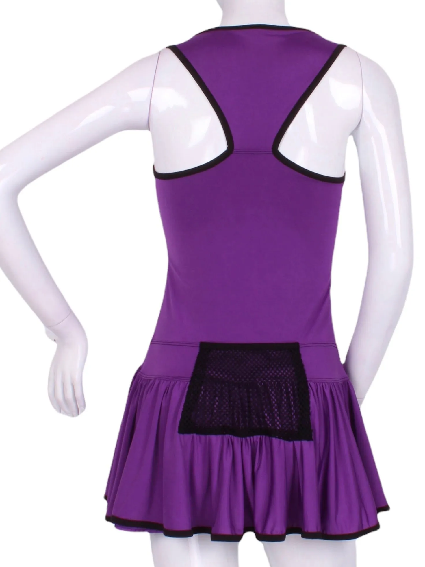 Purple Sandra Dee Tennis Dress