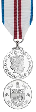 Queen Elizabeth II Platinum Jubilee Medal Miniature (Provincial