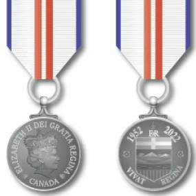 Queen Elizabeth II Platinum Jubilee Medal Miniature (Provincial