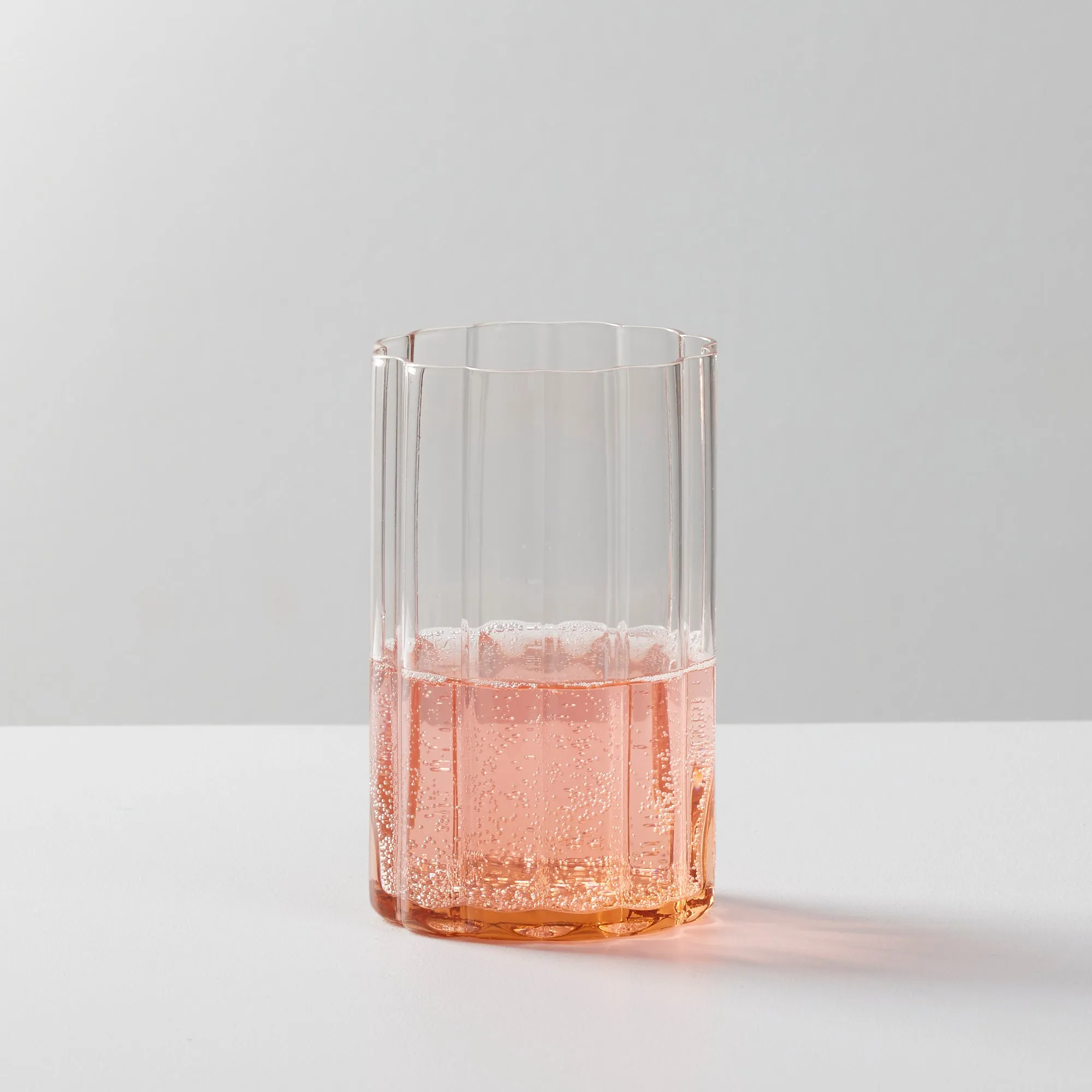 Ripples Tumbler - Tall - Peach