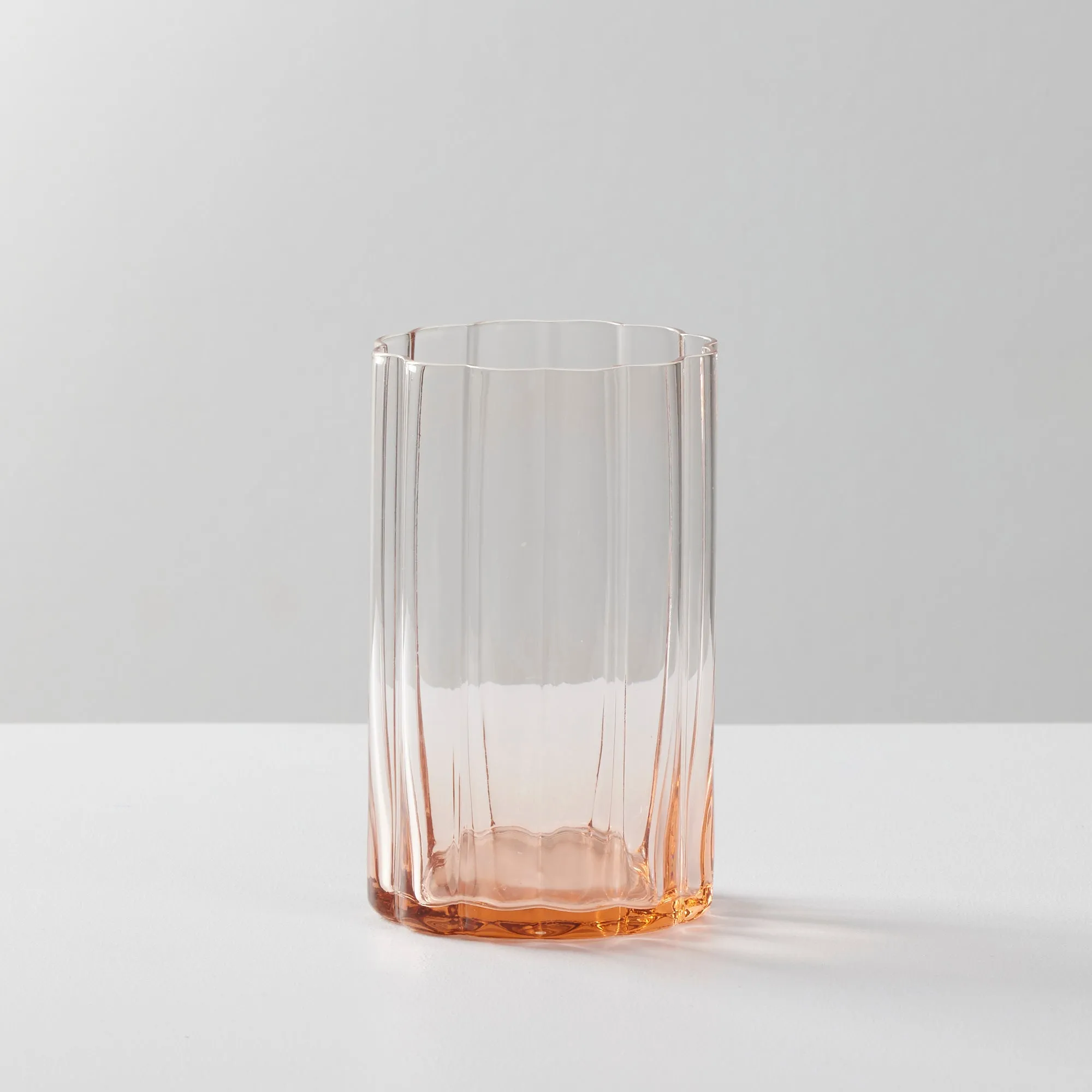 Ripples Tumbler - Tall - Peach