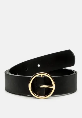 roundabout runway solid casual belt