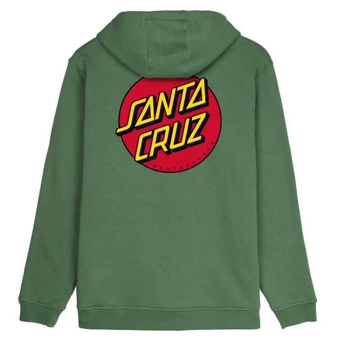 SANTA CRUZ - Classic Dot Chest Hood - SAGE