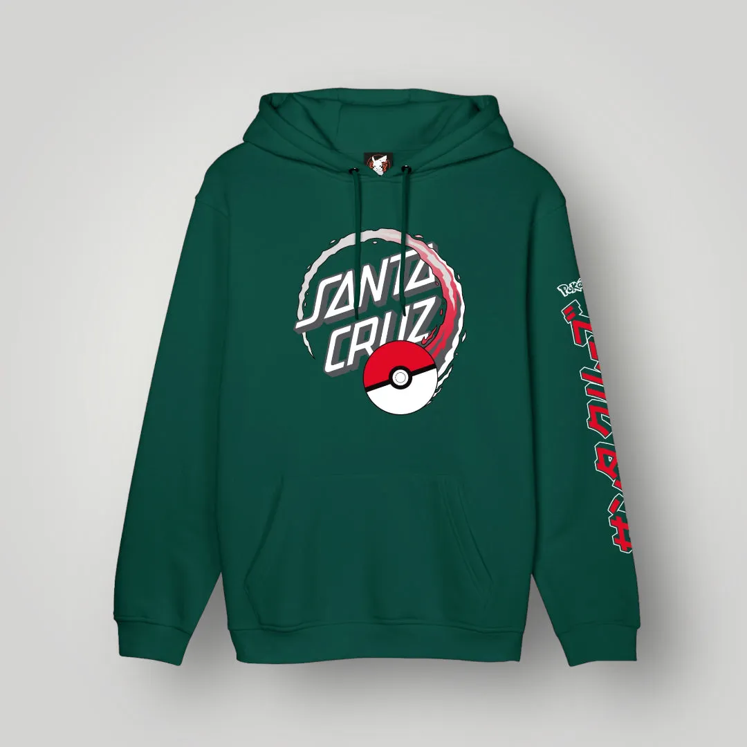 Santa Cruz Pokémon Poke Ball Hoody - Alpine Green