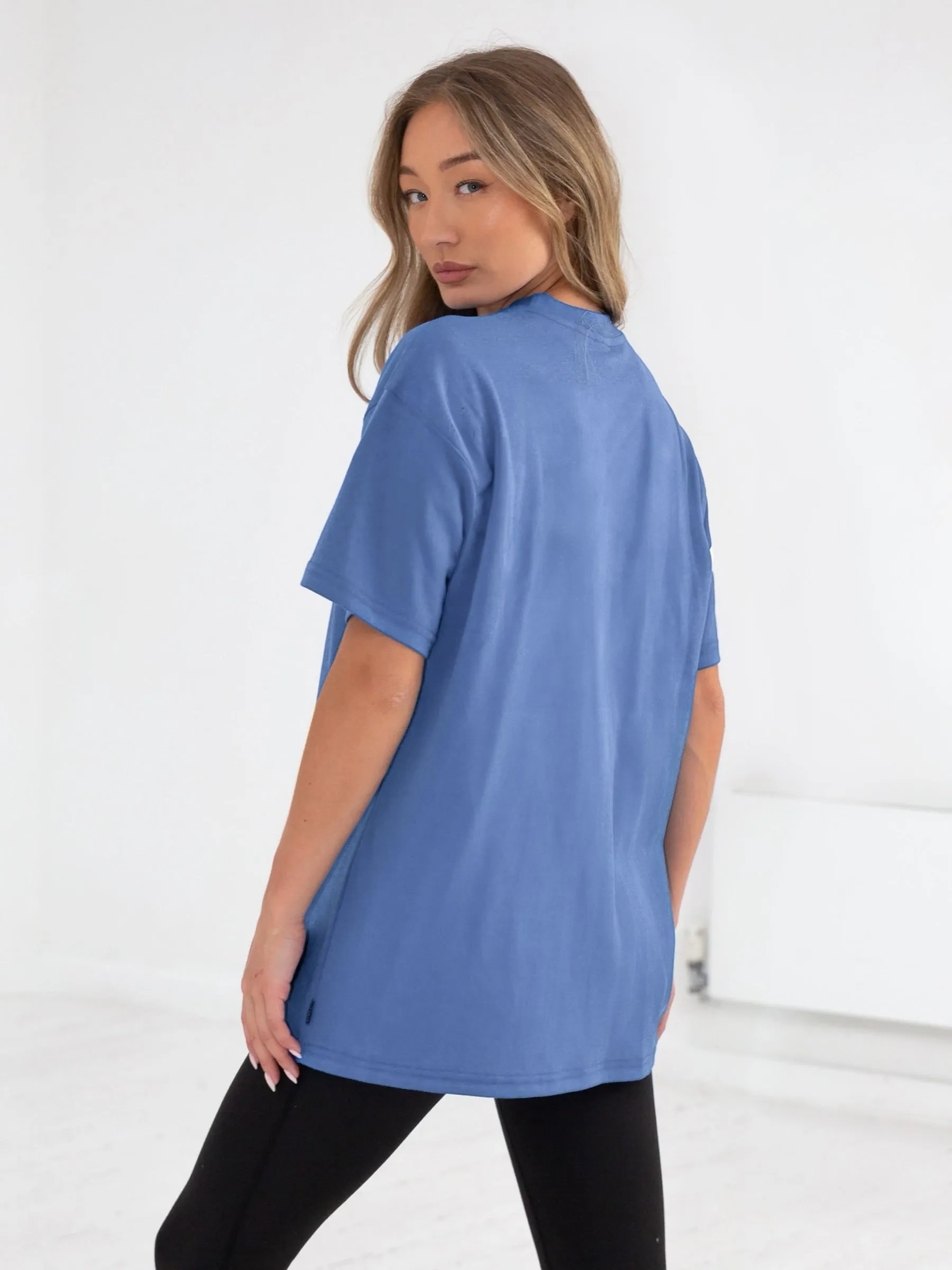 Series Oversized T-Shirt - Light Blue