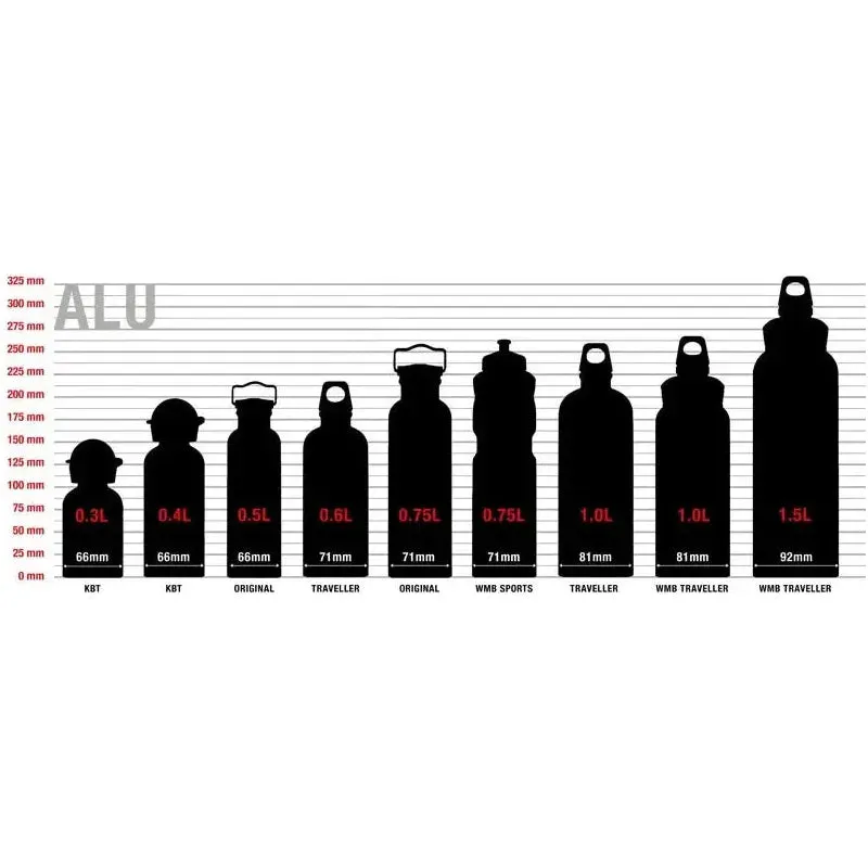 Sigg Traveller 1.0L Water Bottle - Smoked Pearl