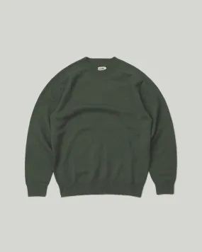 Stock Crewneck Sweater Forest