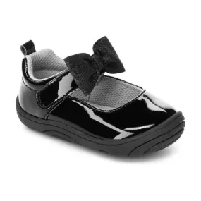 Stride Rite Gracie Black Baby Shoes