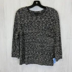 Sweater By Ann Taylor In Black White, Size: M