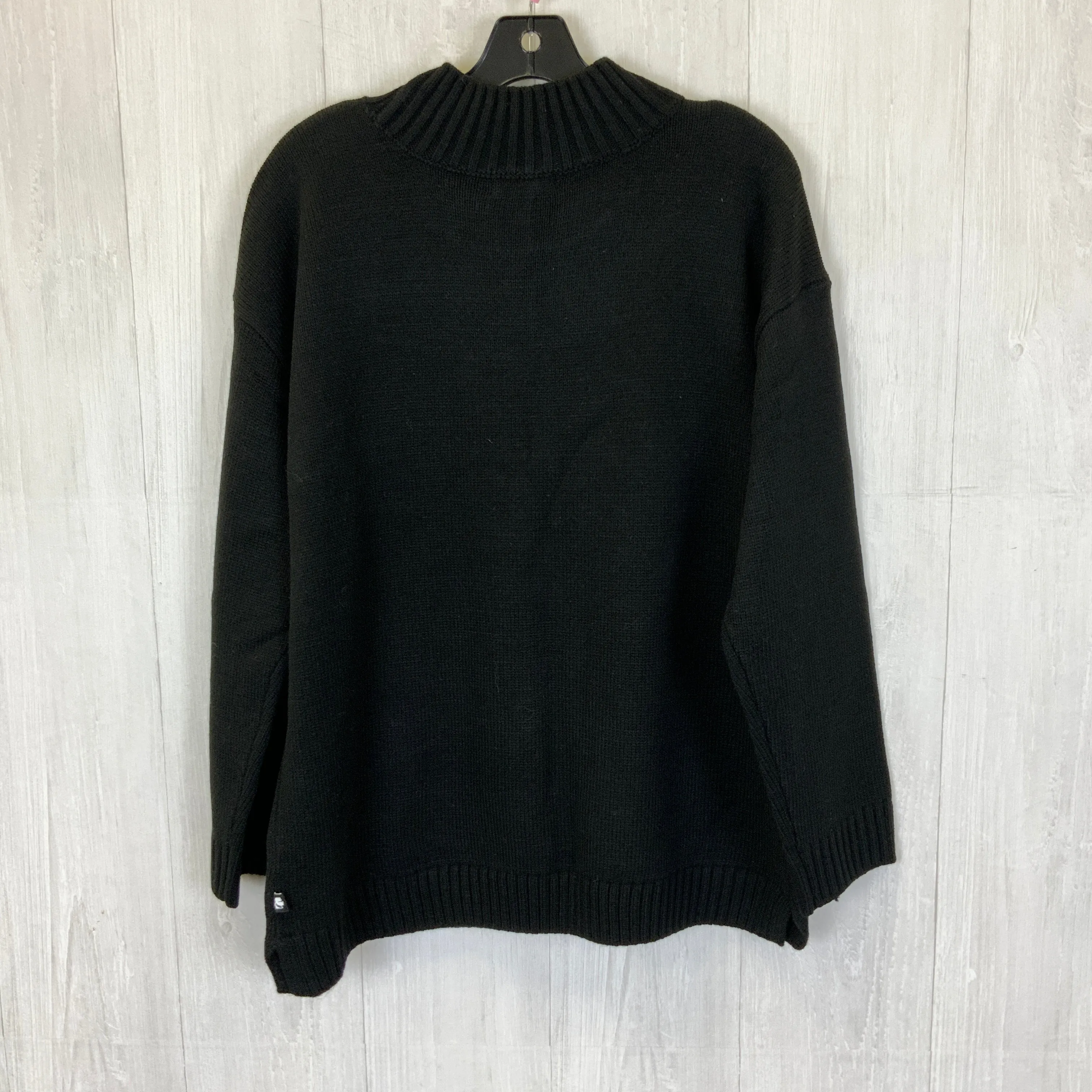 Sweater By Karl Lagerfeld In Black & White, Size: L