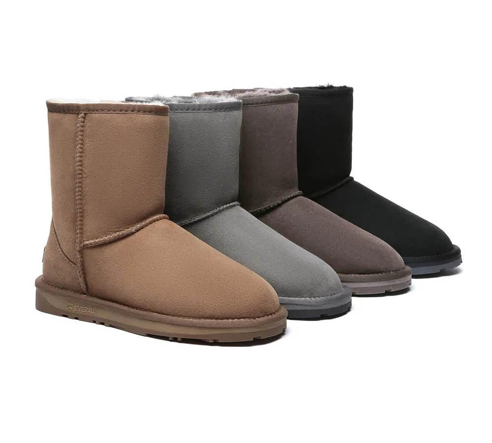 UGG Boots Double Faced Sheepskin Wool Short Classic Boots