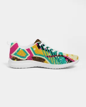 Uniquely You Womens Sneakers - Canvas Running Shoes, Multicolor Pop