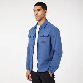 Utility Overshirt | Washed Blue