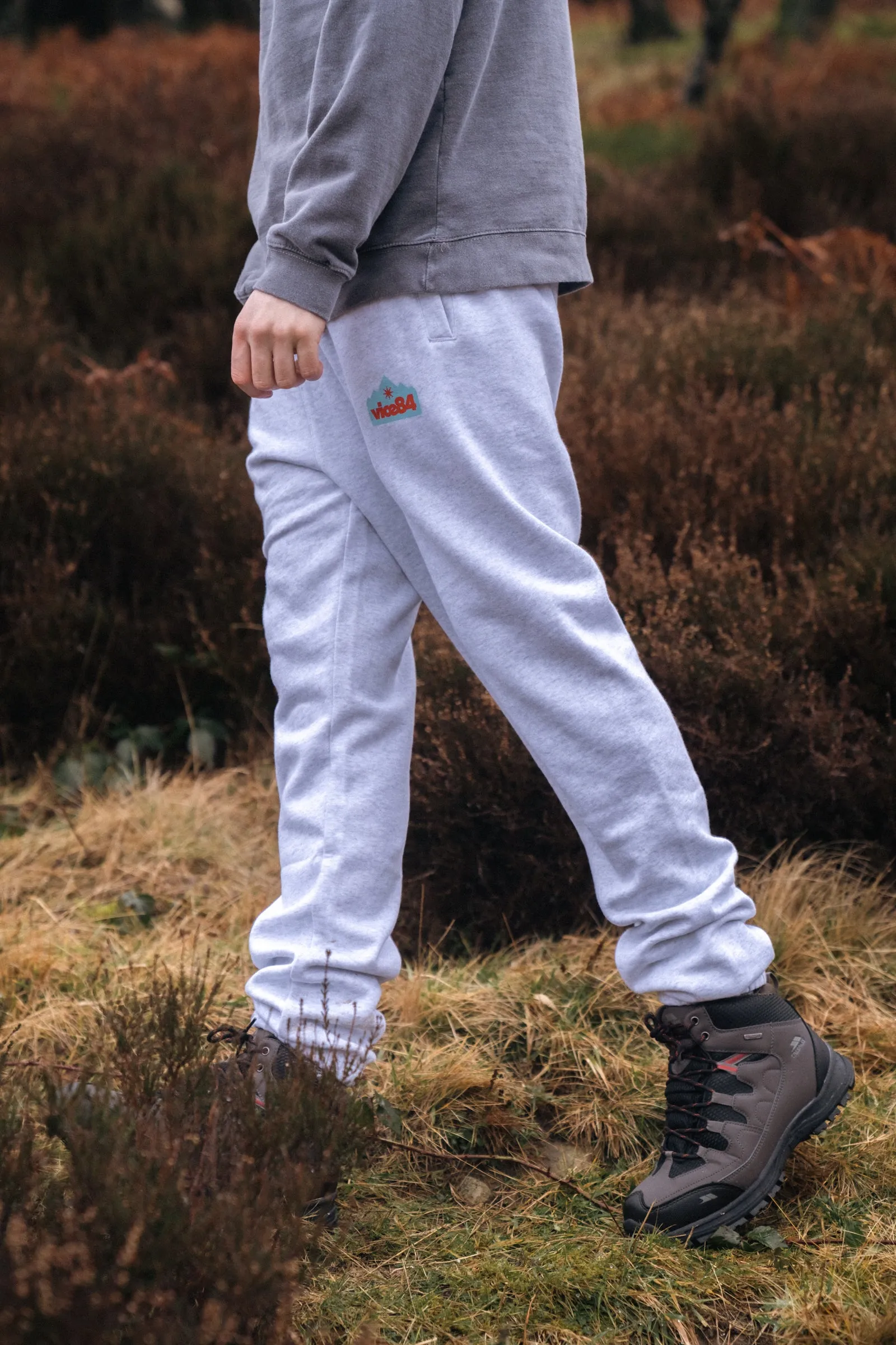 Vice 84 'Mountain' Joggers - Ash