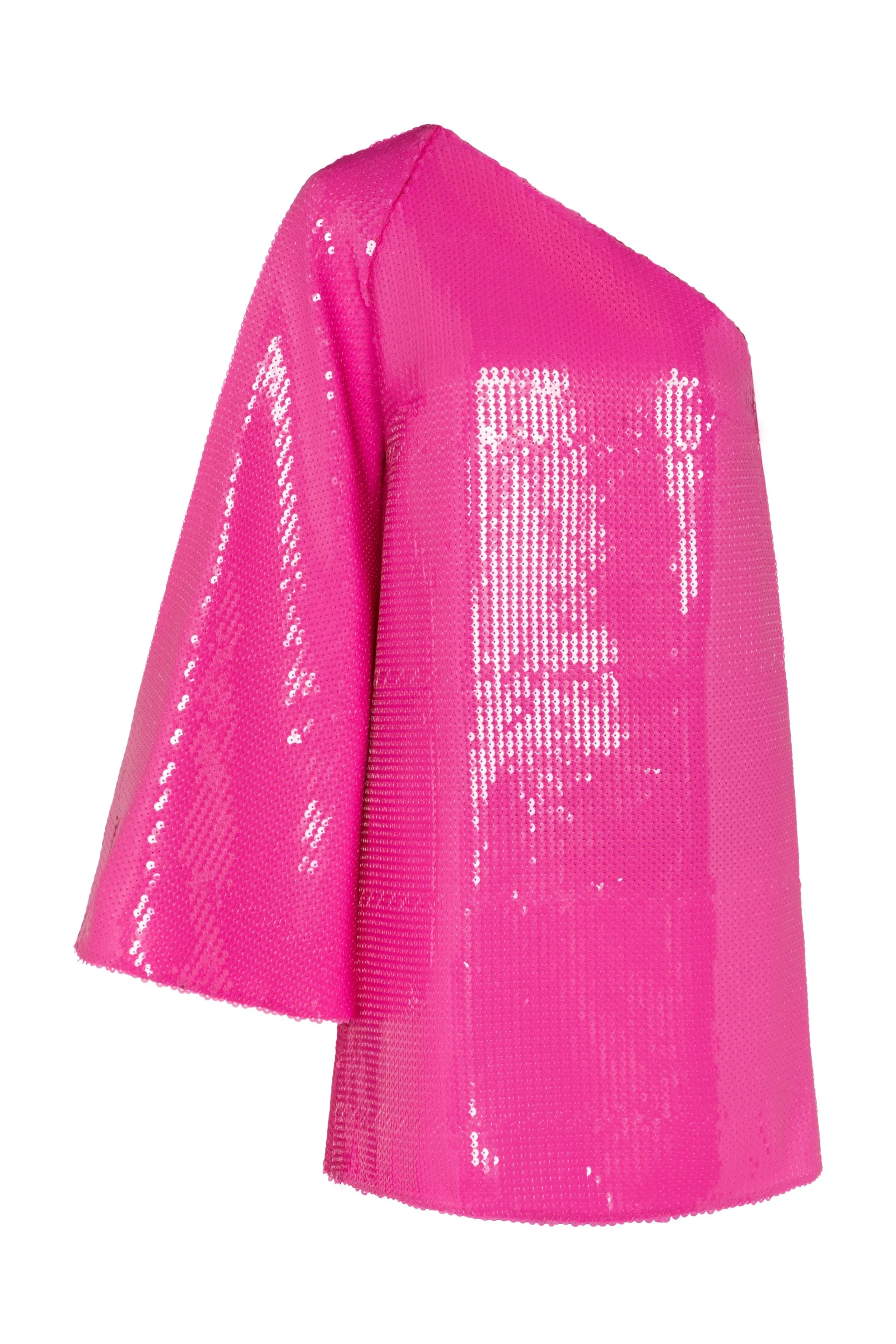 Vida Sequin Mini Dress - Fuchsia