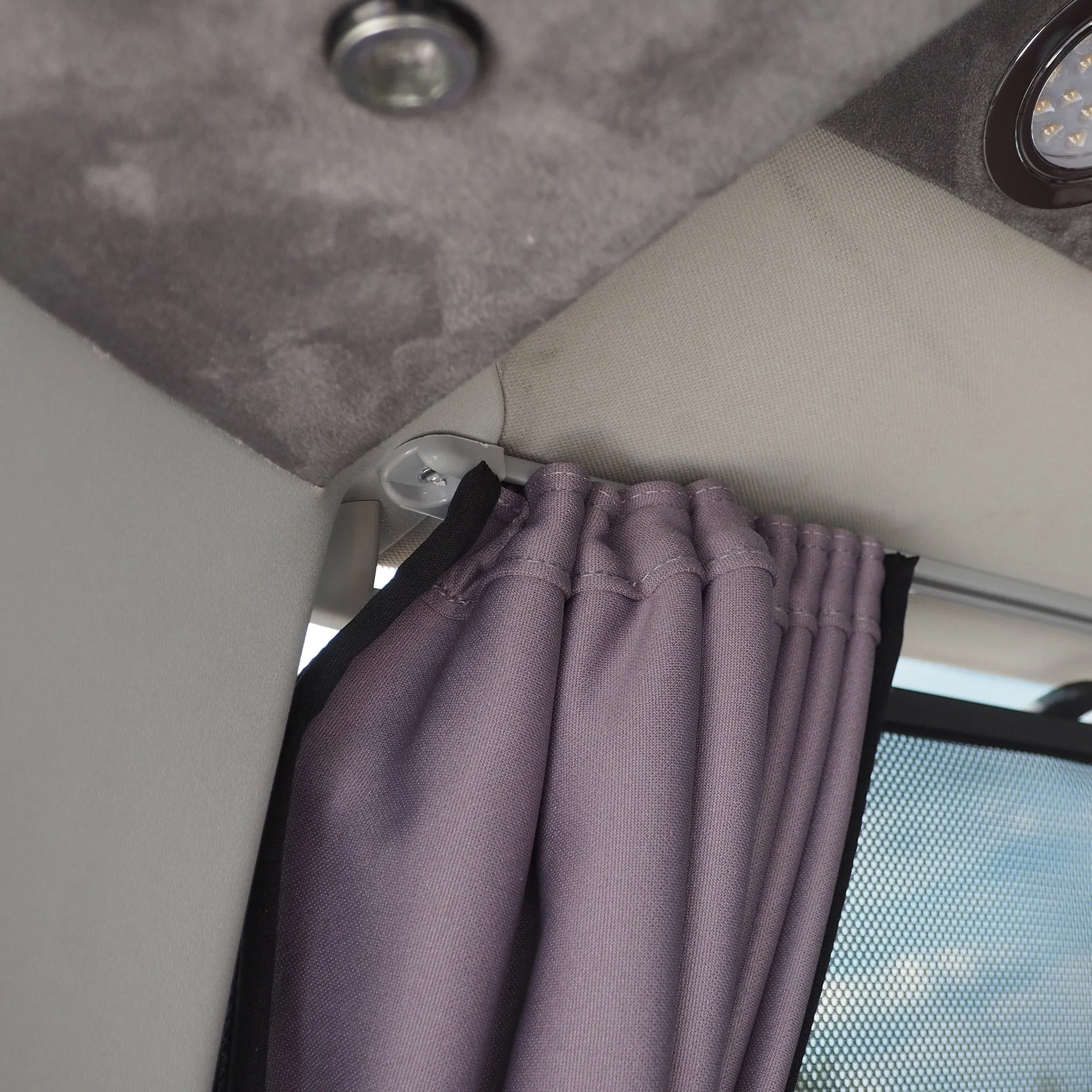 VW T6 Caravelle / Shuttle Premium 2 x Side Window Curtain Van-X