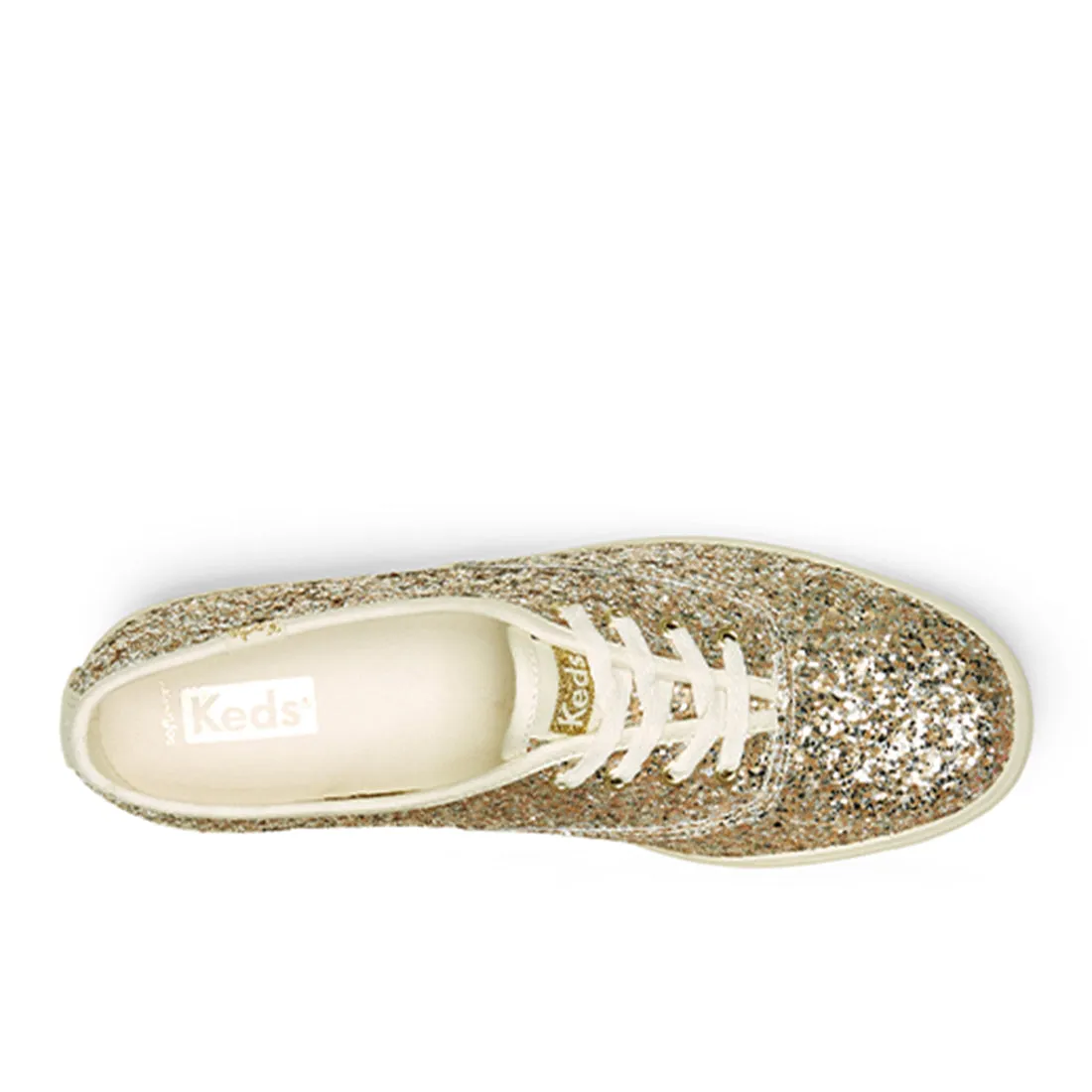 Women's Champion Glitter Celebration Sneaker Gold (WF66849)