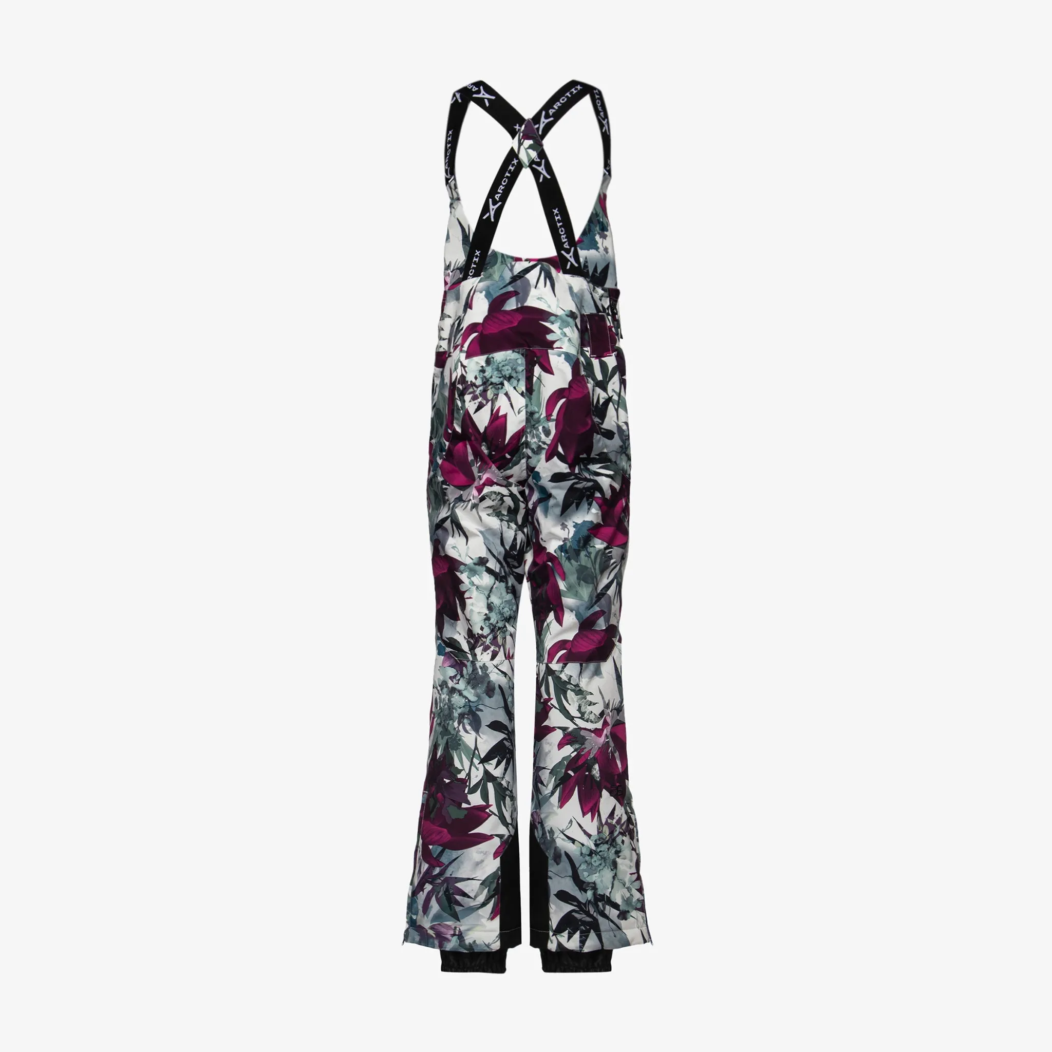 Women's Insulated Recycled Stretch Performance Ski Snowboard Bib Overalls