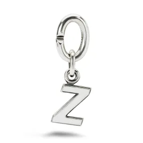 Z, Silver Link Charm